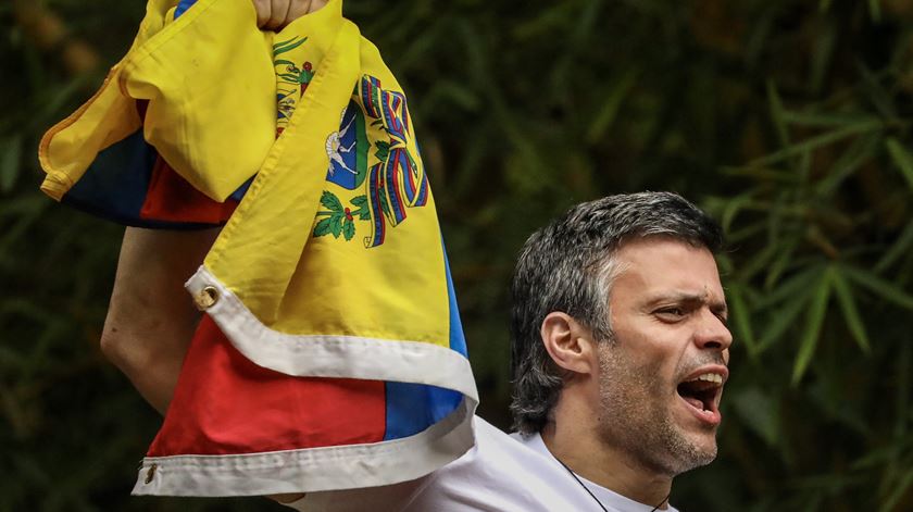 Leopoldo Lopez, Venezuela. Foto: EPA/MIGUEL GUTIERREZ