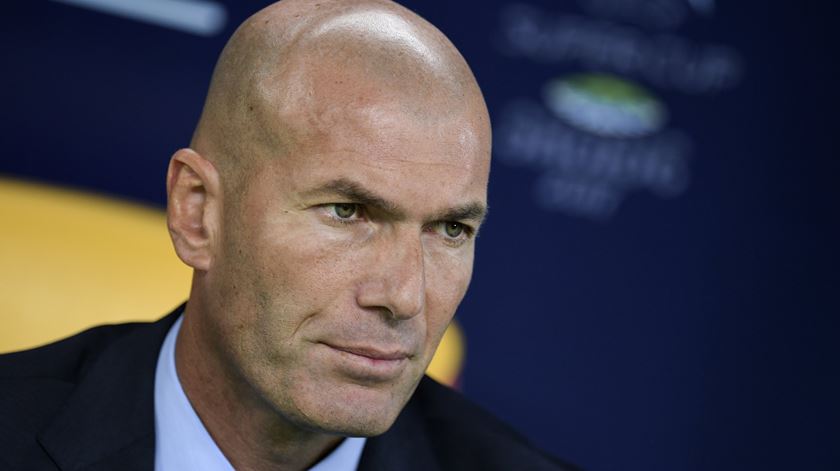 Zidane deixou o Real Madrid no final da temporada passada. Foto: EPA