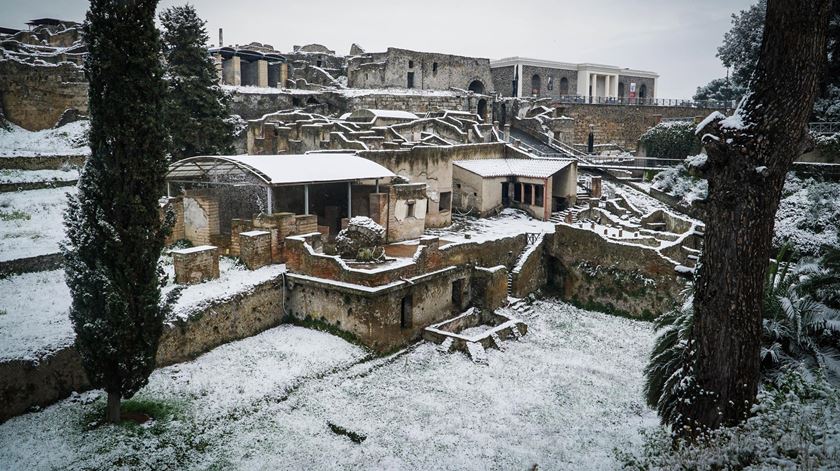 Pompeia, Itália. Foto: Cesare Abbate/EPA