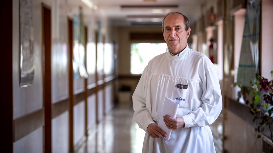 Fernando Maltez, diretor do Serviço de Infecciologia do Curry Cabral. Foto: Joana Bourgard/RR