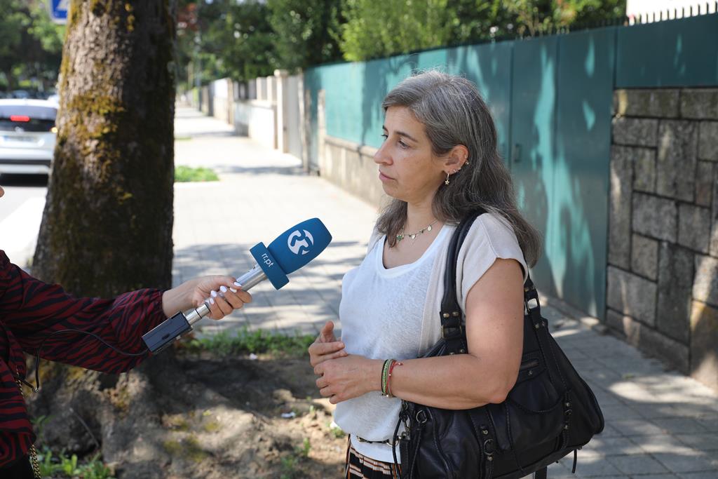 Sandra Coelho - Onda de assaltos em Ramalde. Foto: Afonso Sá Pereira