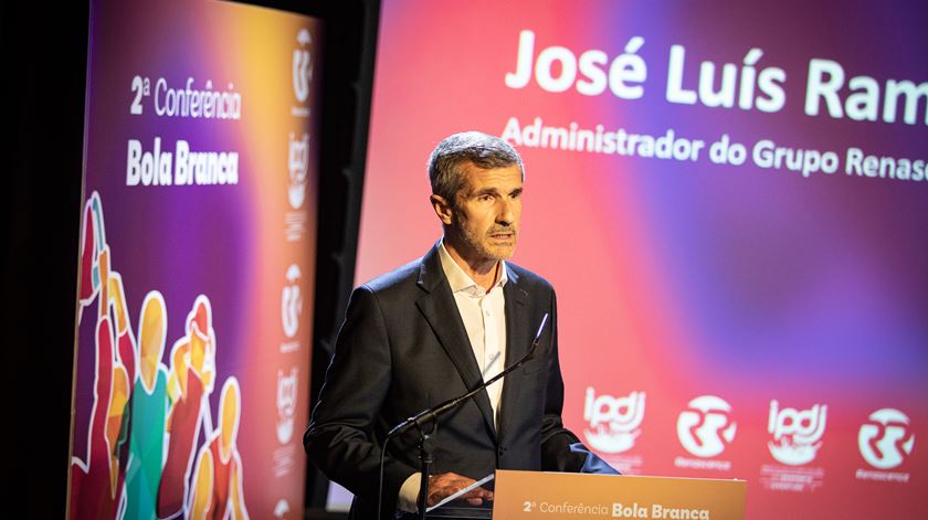 José Luís Ramos Pinheiro, administrador do Grupo Renascença Multimédia, Conferência Bola Branca. Foto: Miguel Rato/RR