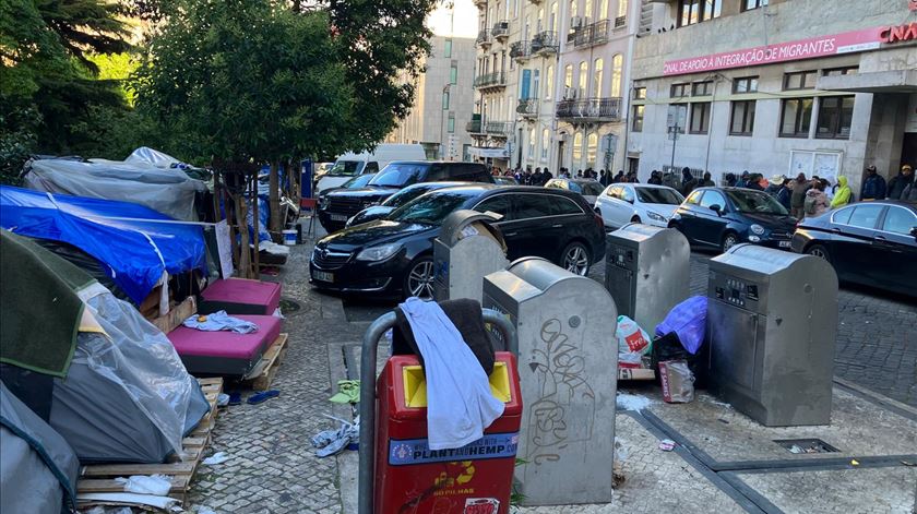 Sem-abrigo começaram a ocupar edifícios devolutos em Lisboa