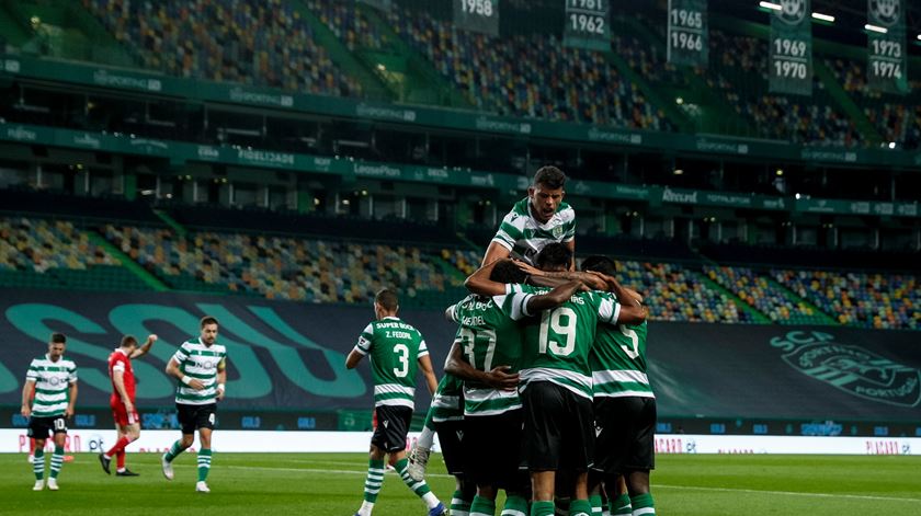 Sporting quer voltar a festejar na Liga Europa. Foto: SportingCP.