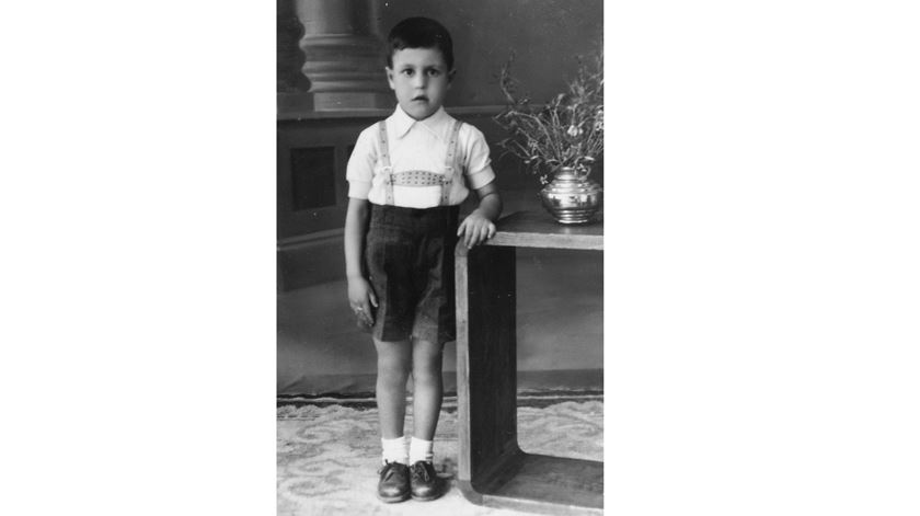 D. António Marto aos 5 anos. (Fotografias cedidas pela família)