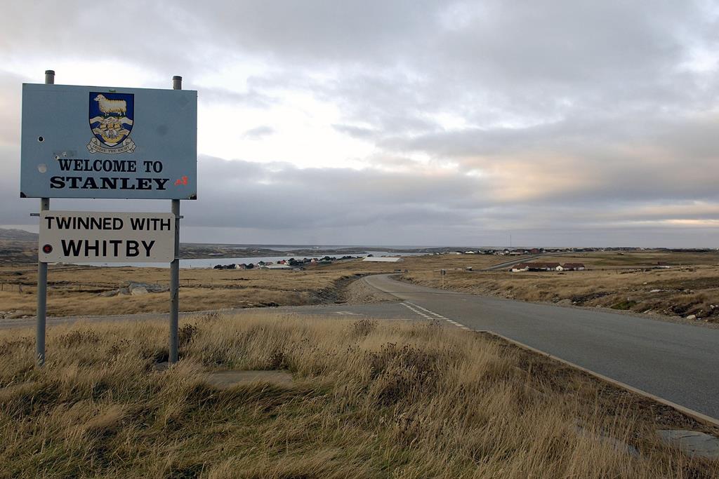 Port Stanley, nas Ilhas Falklands (Ilhas Malvinas). Foto: Wikipedia