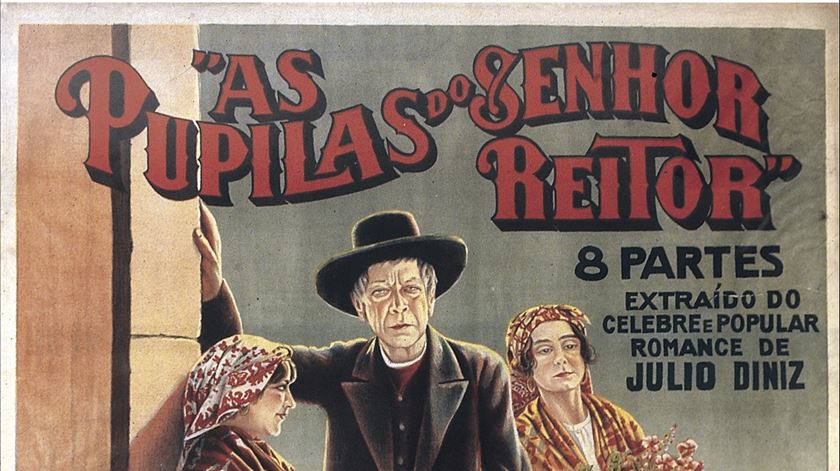 Filme "As Pupilas do Senhor Reitor", cartaz ETP, 1923
