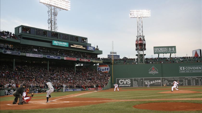 Red Sox em ação na MLB. Foto: Reuters