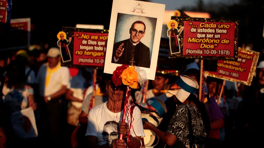 Óscar Romero vai ser canonizado este domingo. Foto: Jose Cabezas/Reuters