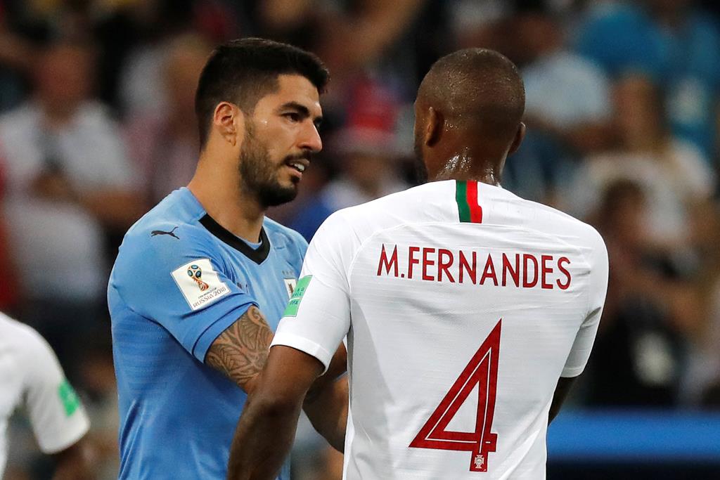 Manuel Fernandes esteve no Mundial 2018, em que Portugal foi eliminado pelo Uruguai Foto: Reuters