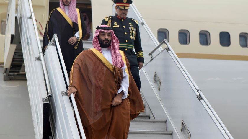 O príncipe saudita chegou à Argentina na quarta-feira. Foto: Reuters