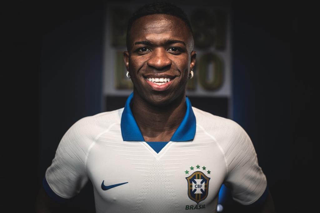 Camisa Brasil Branca Copa América 2019 - Moda Favela