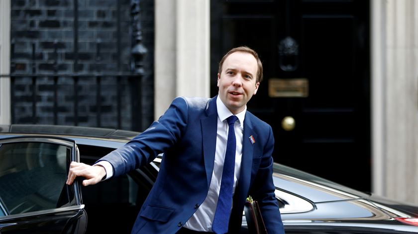 Matt Hancock, ministro da Saúde britânico. Foto: Henry Nicholls/Reuters