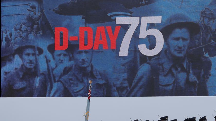 Portsmouth foi a cidade escolhida para marcar o 75.º aniversário do Dia D. Foto: Carlos Barria/Reuters
