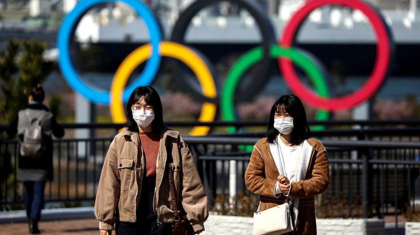 Jogos Olímpicos em suspenso devido ao coronavírus. Foto: Athit Perawongmetha/Reuters