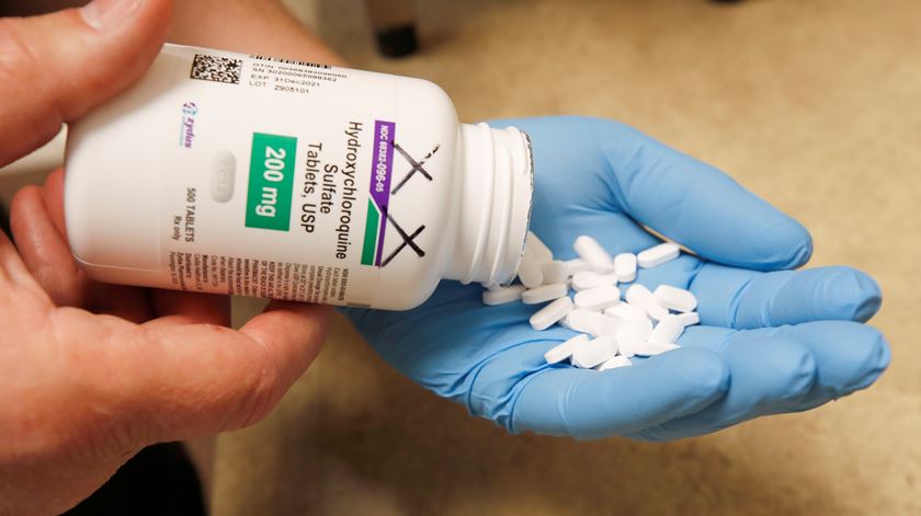Hidroxicloroquina, o medicamento que se chegou a pensar ser a solução para a Covid-19. Foto: George Frey/Reuters