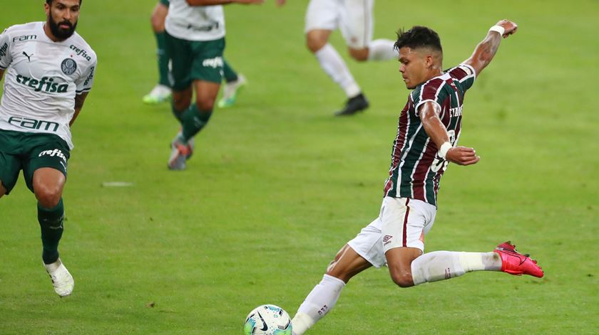 Evanilson marcou oito golos pelo Fluminense Foto: Pilar Olivares/Reuters
