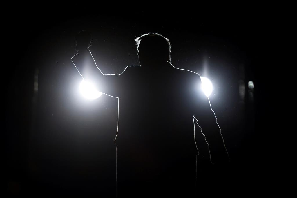 Donald Trump, ex-Presidente dos EUA, durante um comício na Pennsylvania. Foto: Carlos Barria/Reuters