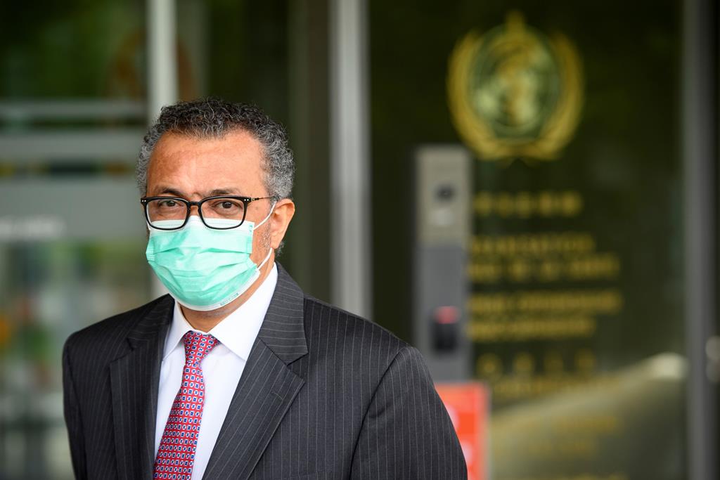 O Director-Geral da Organização Mundial da Saúde Tedros Adhanom Ghebreyesus Foto: Laurent Gillieron/Reuters