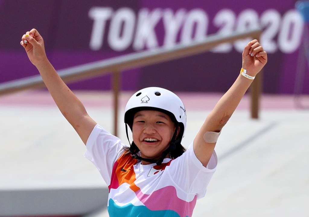 Sky, a skater de 13 anos que vai competir nos Jogos só por ″diversão