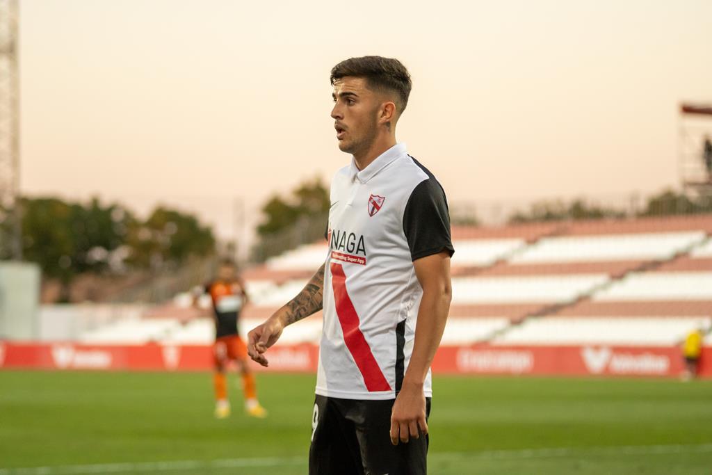 Zarzana integrou o plantel da equipa B do Sevilha na época passada. Foto: Mario Diaz Rasero/Medialys Image via Reuters Connect