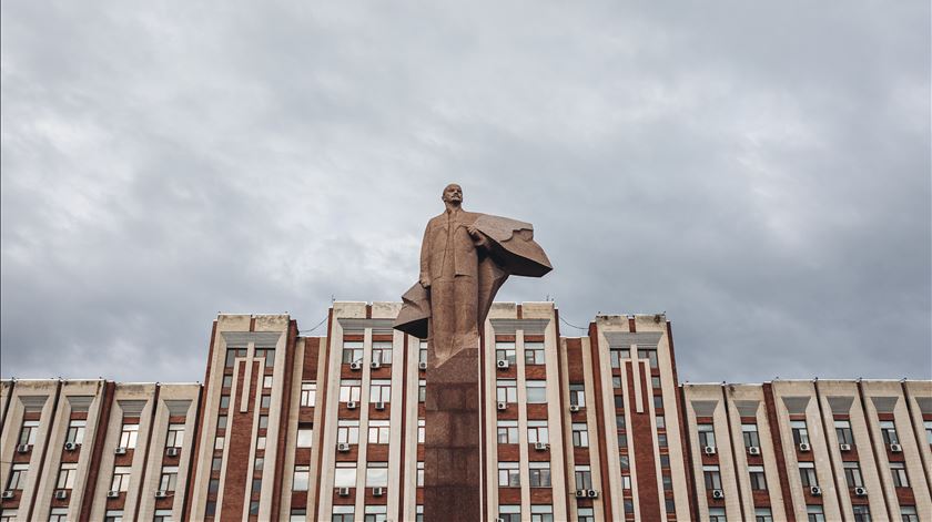 Estátua de Lenine em Tiraspol. Foto: Reuters
