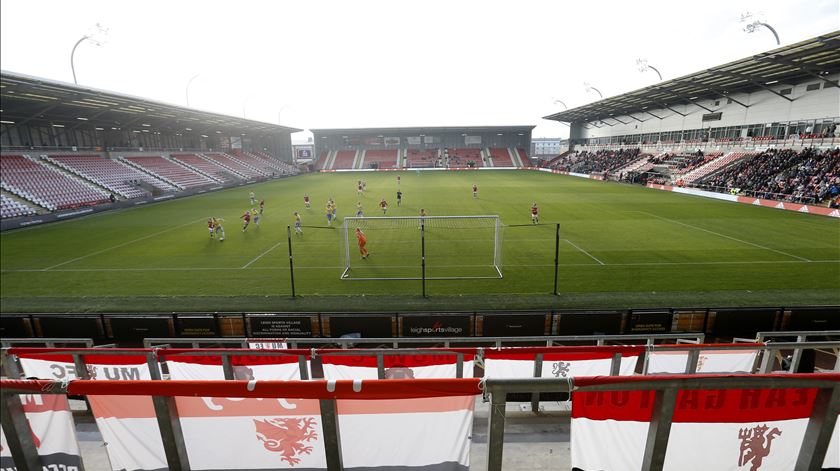 Portugal vai disputar os três jogos da fase de grupos na Leigh Sports Village (Wigan & Leigh, Manchester), onde joga a equipa feminina dos "red devils". Capacidade: 12.000 espectadores. Foto: Ed Sykes/Reuters