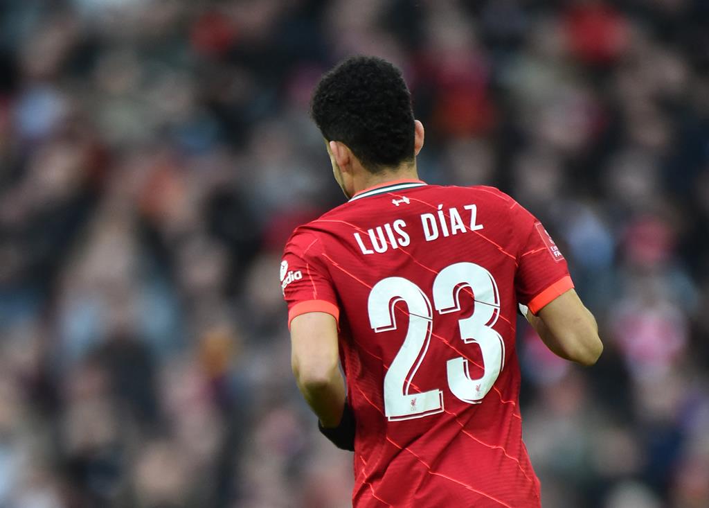 Luis Diaz marcou pelo Liverpool - Renascença