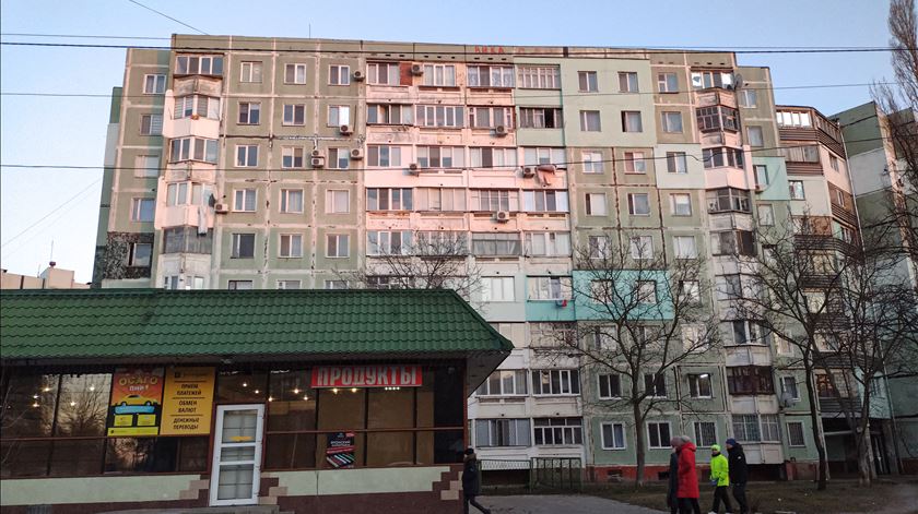 Habitação em Tiraspol, capital da Transnístria. Foto: Reuters