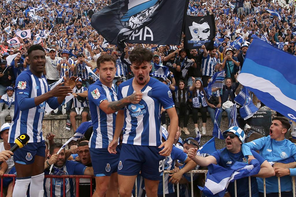 Vitinha, FC Porto vs CD Tondela. Foto: REUTERS/Pedro Nunes