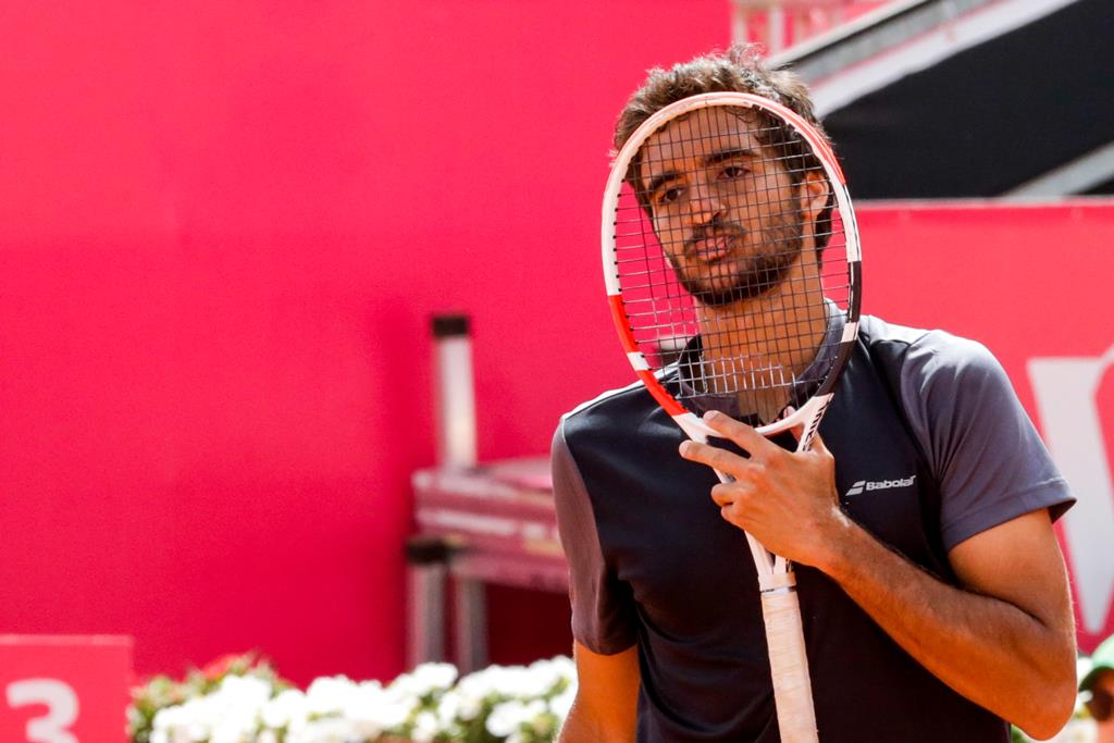 Francisco Cabral está na 3.ª ronda de Roland Garros Foto: Valter Gouveia/Sports Press Photo via Reuters Connect