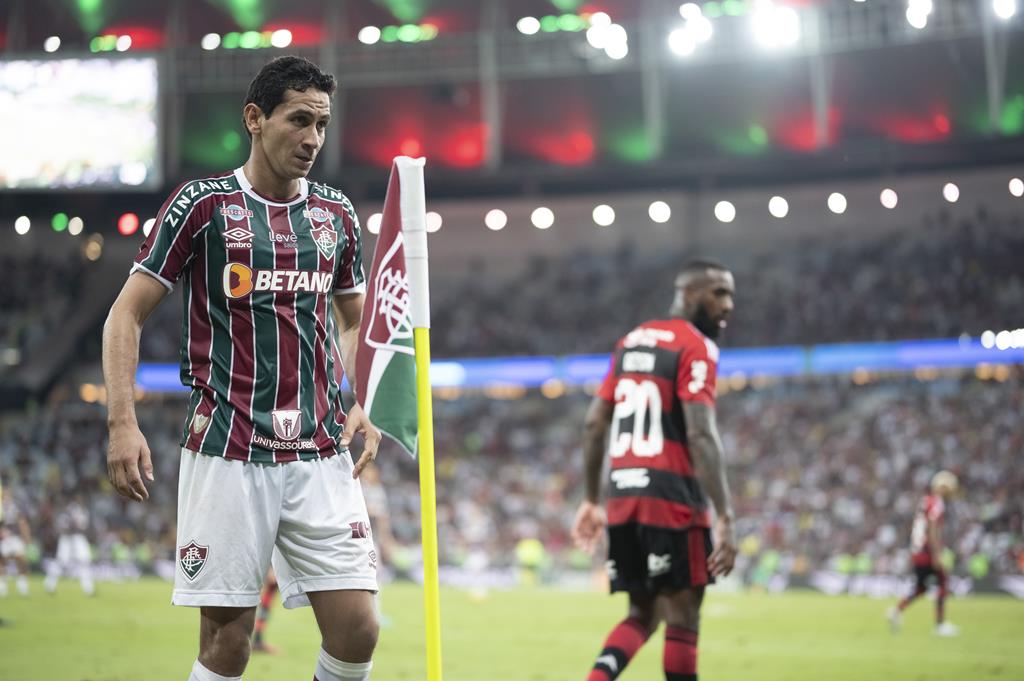 Fluminense e Flamengo empataram dérbi na Taça do Brasil Foto: Jorge Rodrigues/AGIF via Reuters Connect