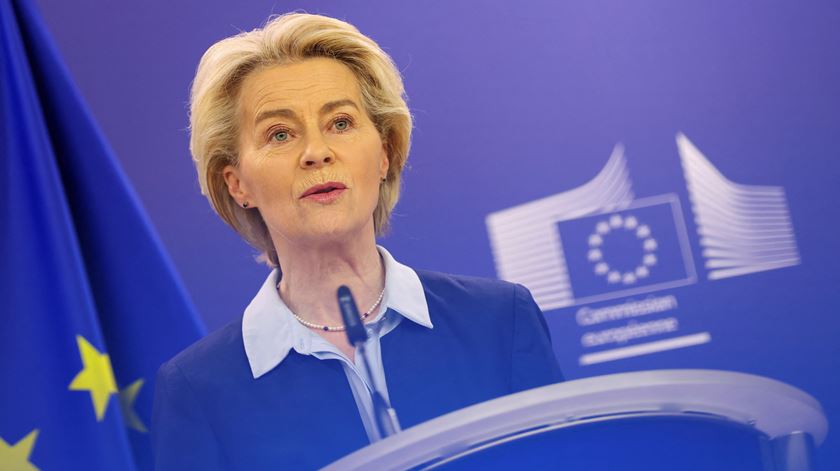 Von der Leyen pede UE "unida, pacífica e próspera" no Dia da Europa