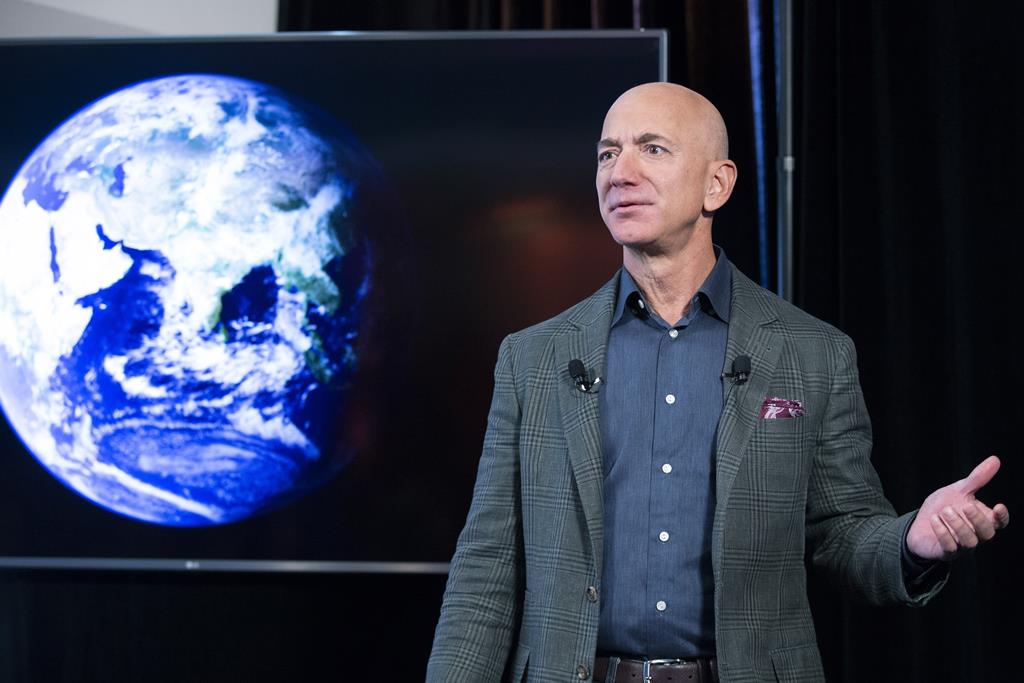 Jeff Bezos - fundador da Amazon Foto: Michael Reynolds/EPA