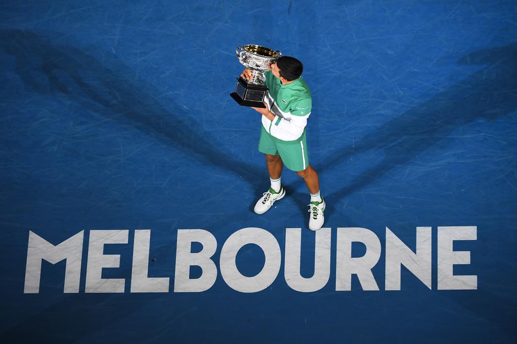 Djokovic venceu a última edição do Open da Austrália Foto: James Ross/EPA
