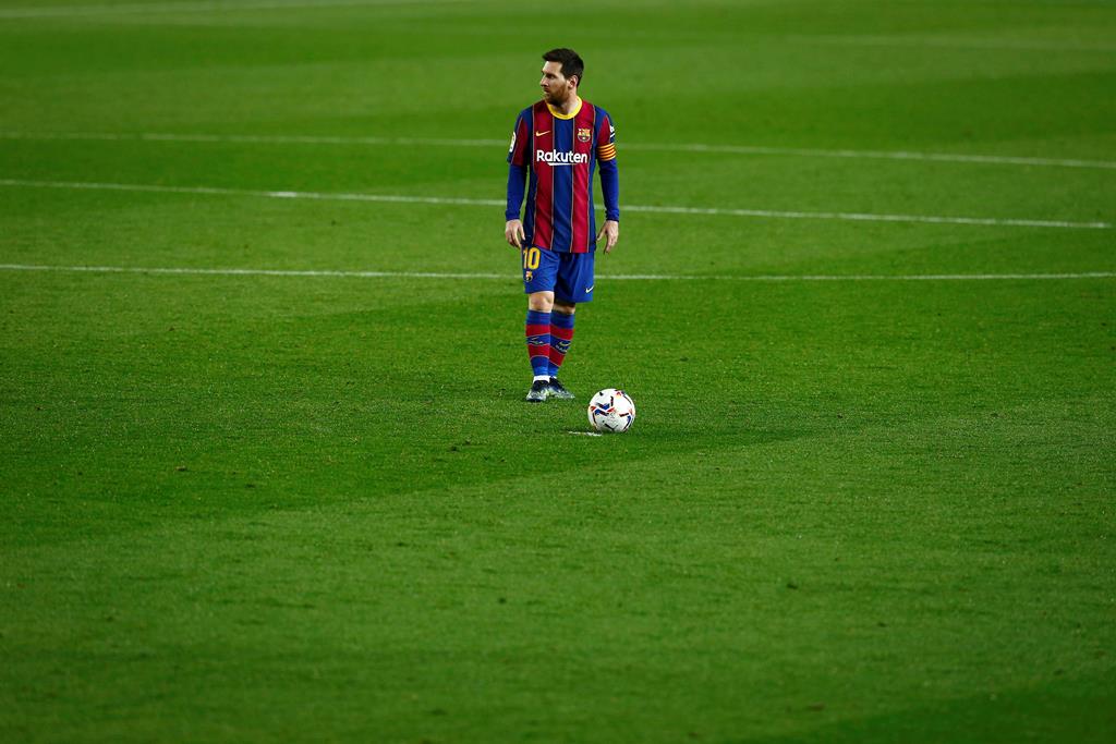 Lionel Messi - FC Barcelona Foto: Enric Fontcuberta/EPA