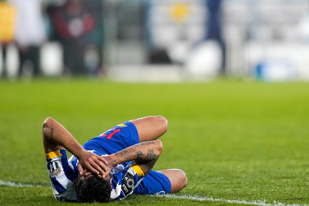 Corona, FC Porto, lesionado diante do Gil Vicente. Foto: Hugo Delgado/Lusa