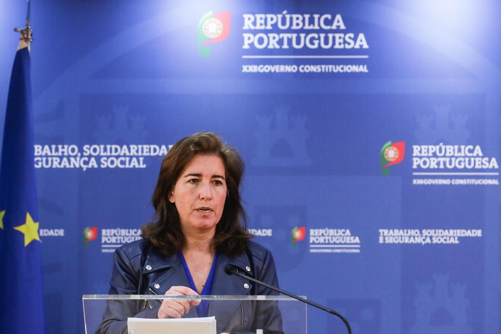 Ana Mendes Godinho, ministra do Trabalho, Solidariedade e Segurança Social. Foto: Tiago Petinga/Lusa