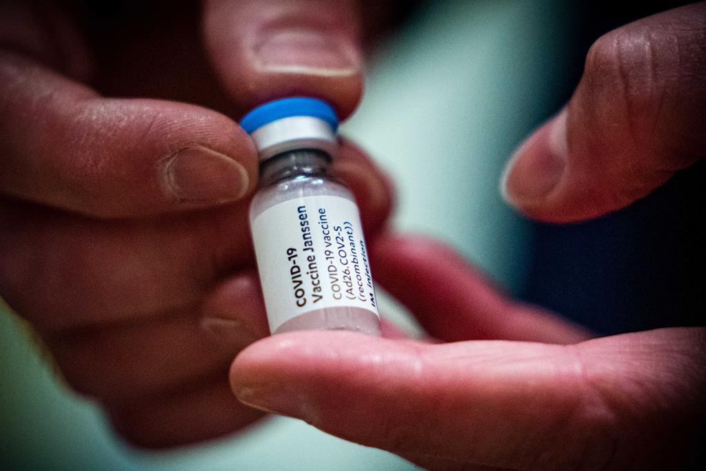 Vacina Janssen contra a Covid-19, da Johnson & Johnson. Foto: Rob Engelaar/ EPA