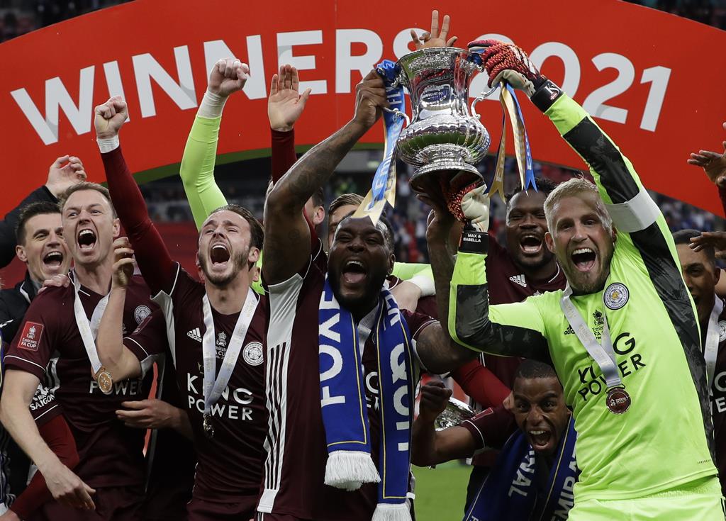 Leicester conquista Taça de Inglaterra diante do Chelsea. Foto: Kirsty Wigglesworth/EPA