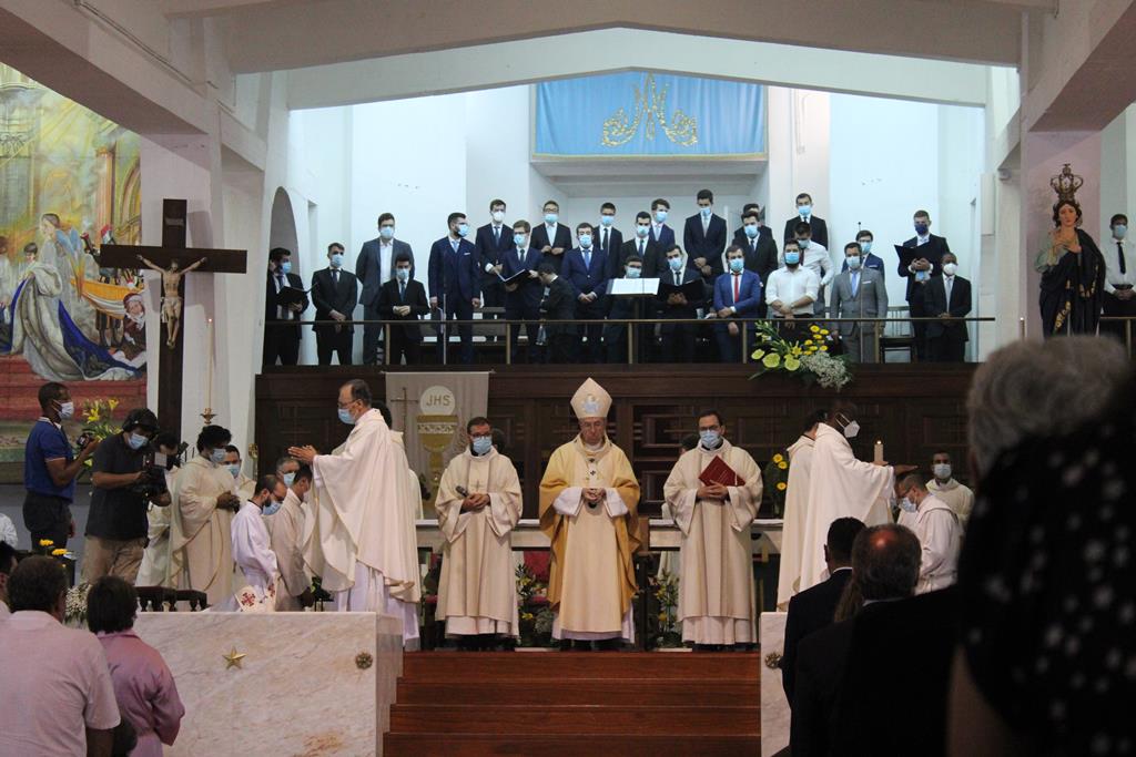 D. Jorge Ortiga preside à ordenação de padres em Braga, 2021. Foto: Bruna Sousa/RR