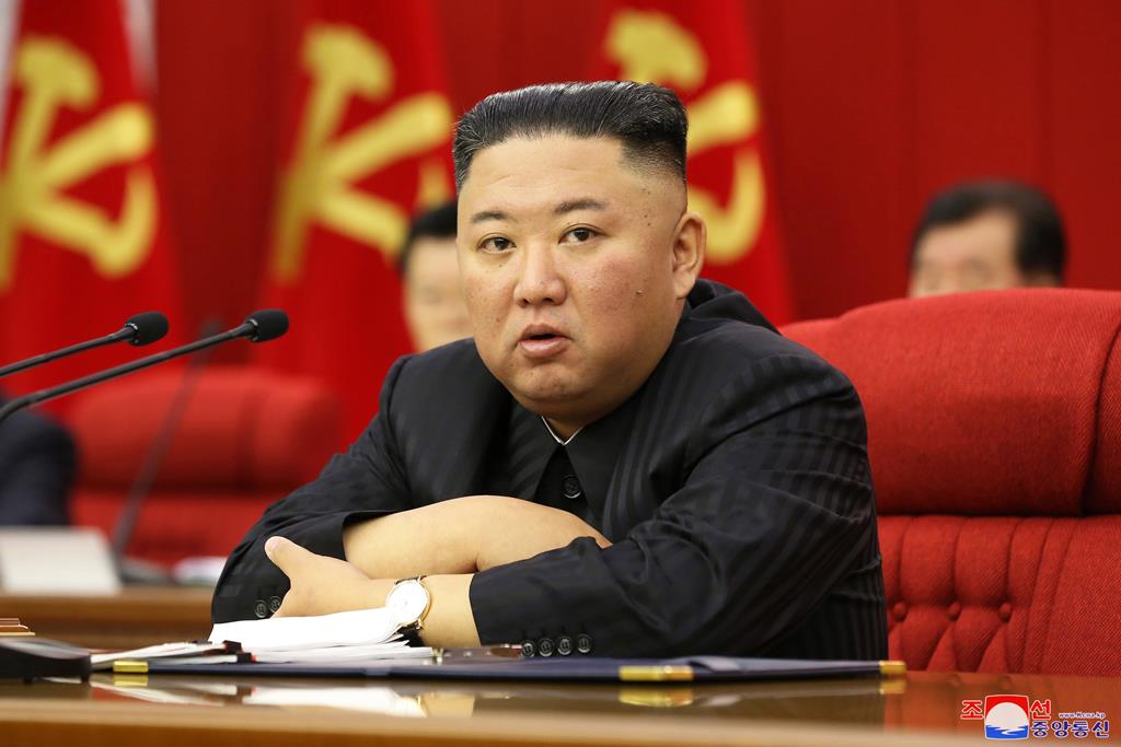 Kim Jong-un - líder supremo de Coreia do Norte Foto: KCNA/EPA