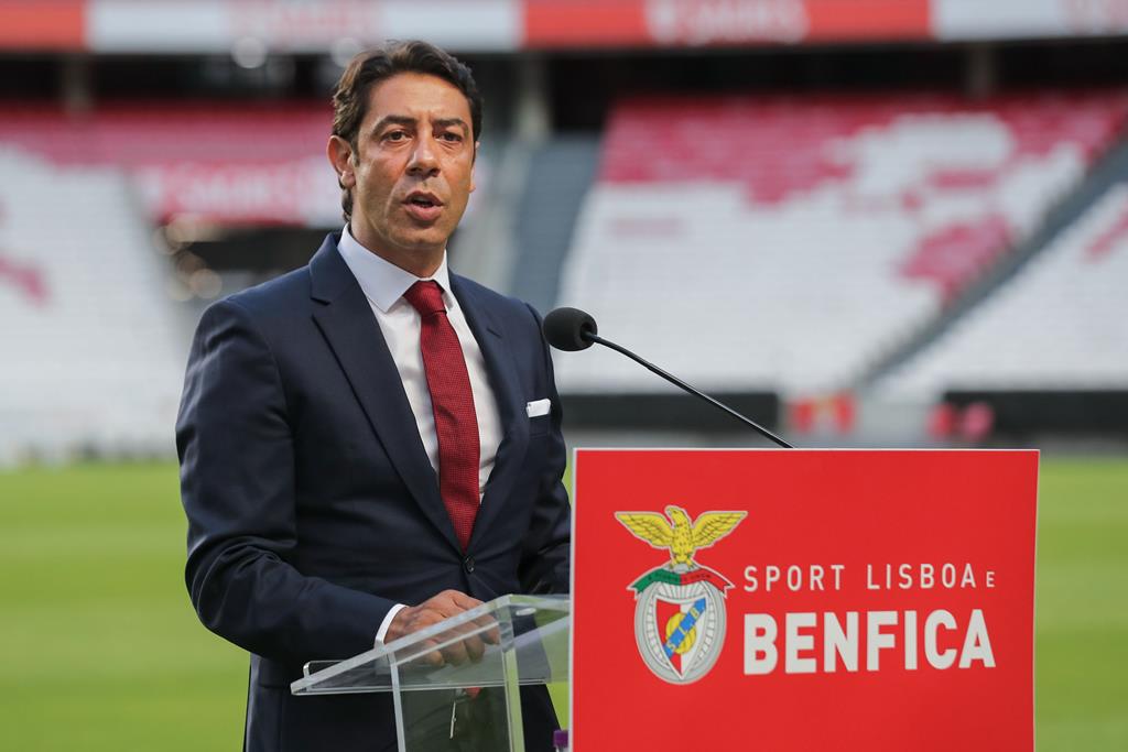 Rui Costa assumiu a presidência do Benfica, depois da saída de Luís Filipe Vieira Foto: Miguel A. Lopes/Lusa