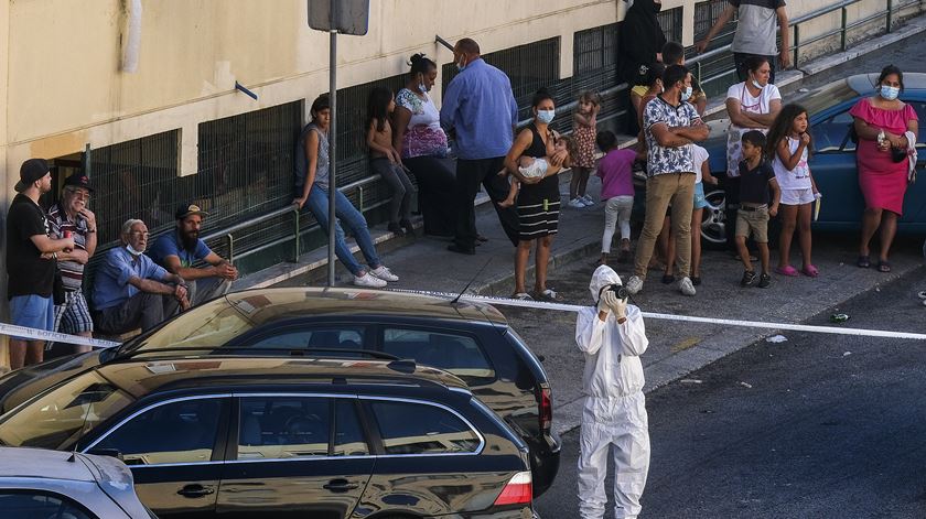 Confrontos com armas de fogo no bairro da Bela Vista em Setúbal faz três feridos. Foto: Rui Minderico/Lusa