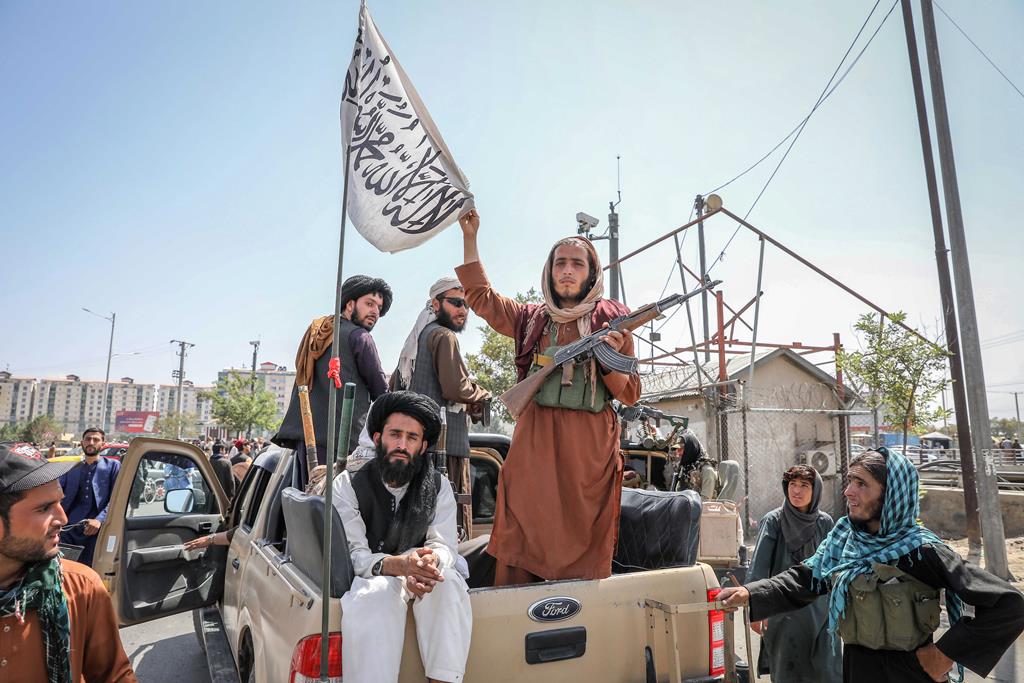 Talibãs tomaram Cabul ao fim de dez dias. Foto: Stringer/EPA
