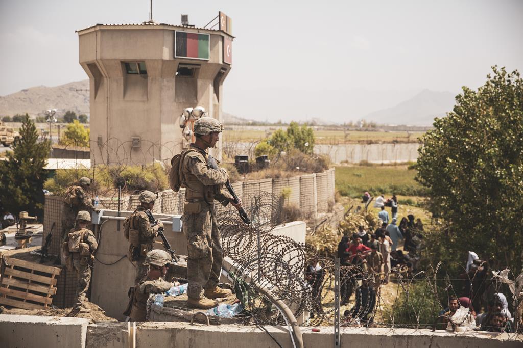 Soldados norte-americanos em Cabul Foto: Us Central Command/EPA