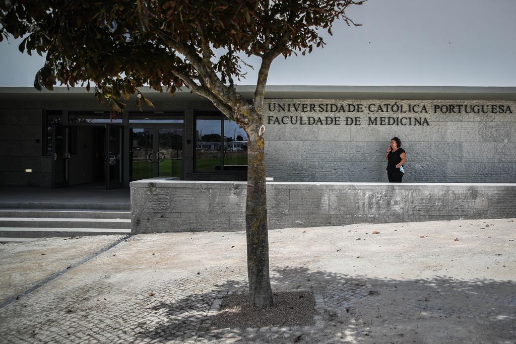 Faculdade de Medicina da Universidade Católica Portuguesa, no Campus de Sintra. Foto: Mário Cruz/Lusa