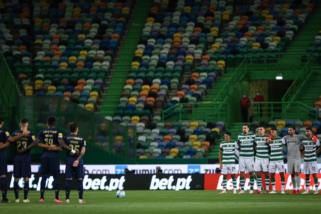 Sporting-FC Porto é um dos jogos que terão minuto de silêncio. Foto: Rodrigo Antunes/Lusa
