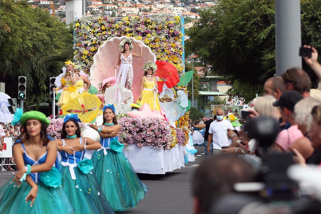 Festa da Flor na Madeira, 2021. Foto: Homem De Gouveia/Lusa