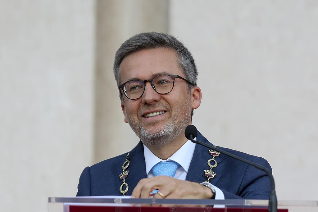 Posse de Carlos Moedas como presidente da Câmara Municipal de Lisboa. Foto: António Cotrim/Lusa